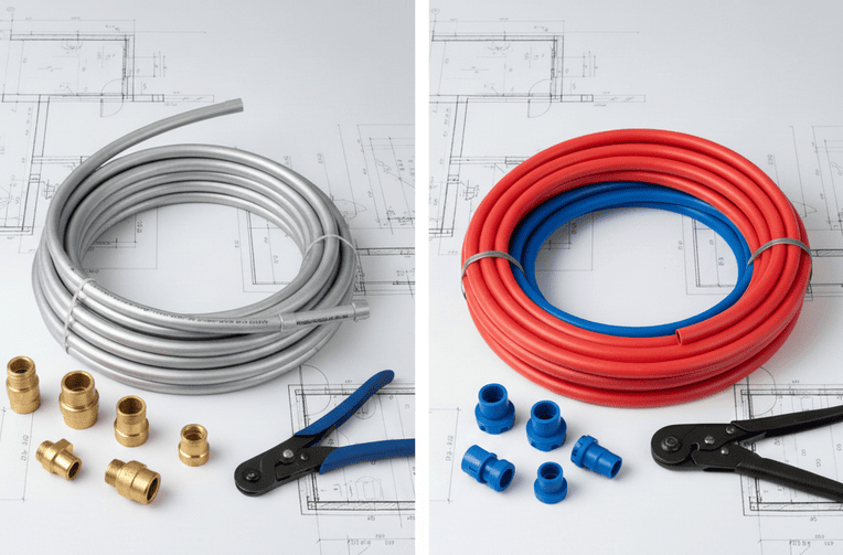 Multicouche ou PER : comment faire le bon choix pour vos travaux de plomberie ?
